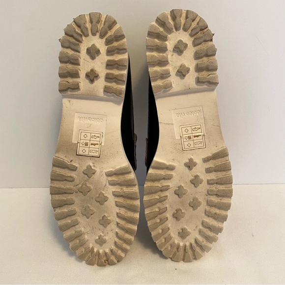 Dolce Vita Women's Abbott Lug Sole Loafers Black Size 9 - Picture 8 of 9